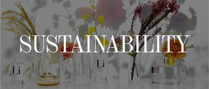 sustainability efforts at Li Organics, upcycled empties, clean, organic beauty, sustainable skincare and sustainable beauty